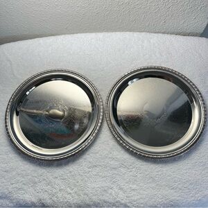Nickel Plated Serving Trays